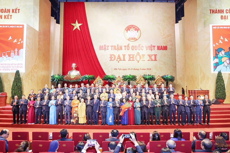 Bế mạc Đại hội đại biểu toàn quốc MTTQ Việt Nam lần thứ XI- Ảnh 6.