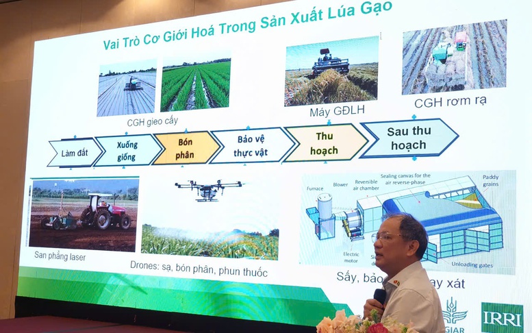 Chuyển đổi số mở đường cho cơ giới hóa thông minh ngành lúa gạo ĐBSCL
