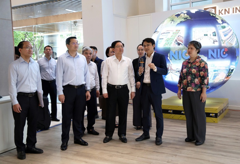 Phó Thủ tướng Hồ Quốc Dũng: NIC cần tiếp tục dẫn dắt hệ sinh thái đổi mới sáng tạo quốc gia- Ảnh 4.