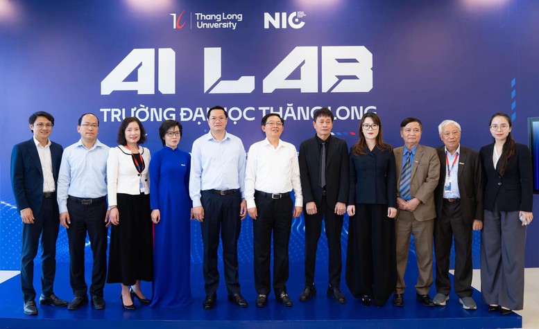 Trường Đại học Thăng Long đưa AI Lab vào hệ sinh thái đổi mới sáng tạo quốc gia- Ảnh 1.