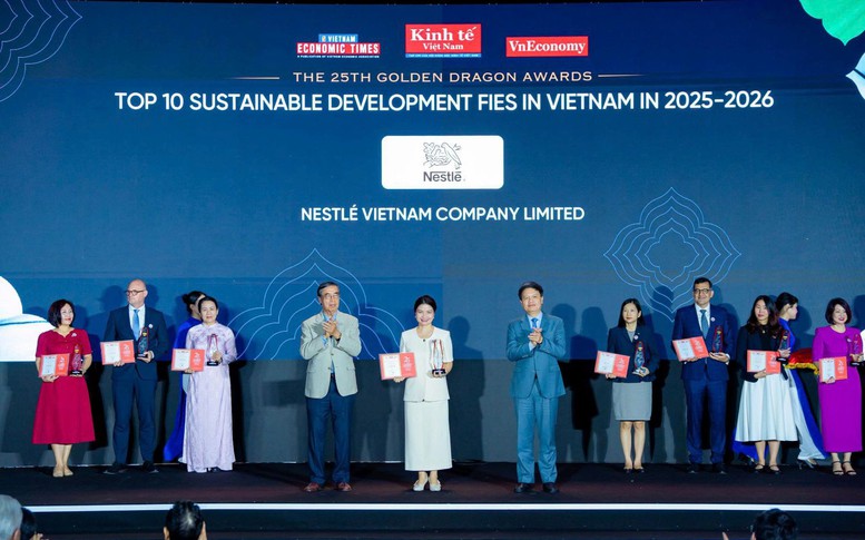 Nestlé Việt Nam được vinh danh là doanh nghiệp FDI tiêu biểu trong phát triển chuỗi giá trị nông nghiệp bền vững