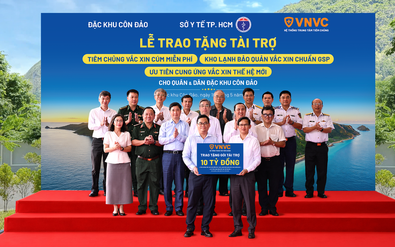 VNVC đầu tư gói hỗ trợ y tế hơn 10 tỷ đồng cho Đặc khu Côn Đảo