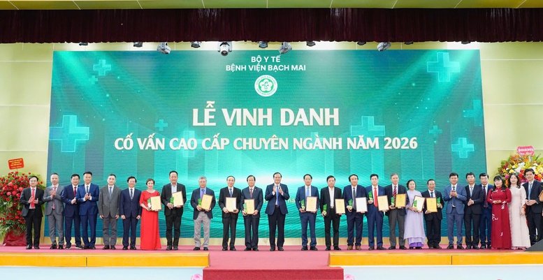 Vinh danh chuyên gia, người tài năng Bệnh viện Bạch Mai- Ảnh 1.