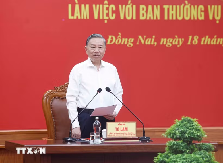 Tổng Bí thư, Chủ tịch nước: Kiến tạo mô hình tăng trưởng mới, đưa Đồng Nai vượt khỏi giới hạn trung tâm công nghiệp truyền thống- Ảnh 1.