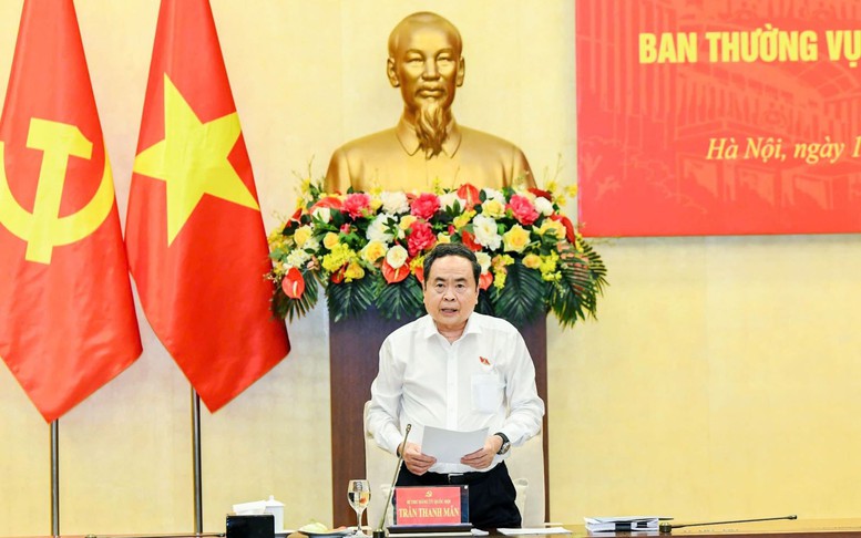 Chủ tịch Quốc hội Trần Thanh Mẫn chủ trì Hội nghị Ban Thường vụ Đảng ủy Quốc hội
