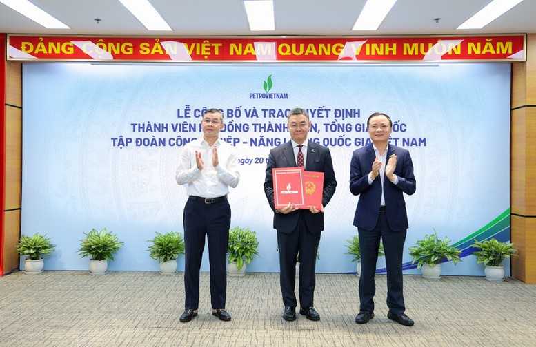 Bổ nhiệm ông Lê Mạnh Cường giữ chức Tổng Giám đốc Petrovietnam- Ảnh 1.