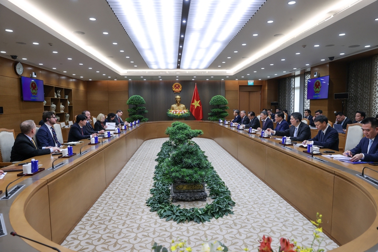 Thủ tướng Lê Minh Hưng tiếp Phó Đại diện Thương mại Hoa Kỳ: Sớm đạt thỏa thuận về Hiệp định thương mại đối ứng, công bằng và cân bằng- Ảnh 5.