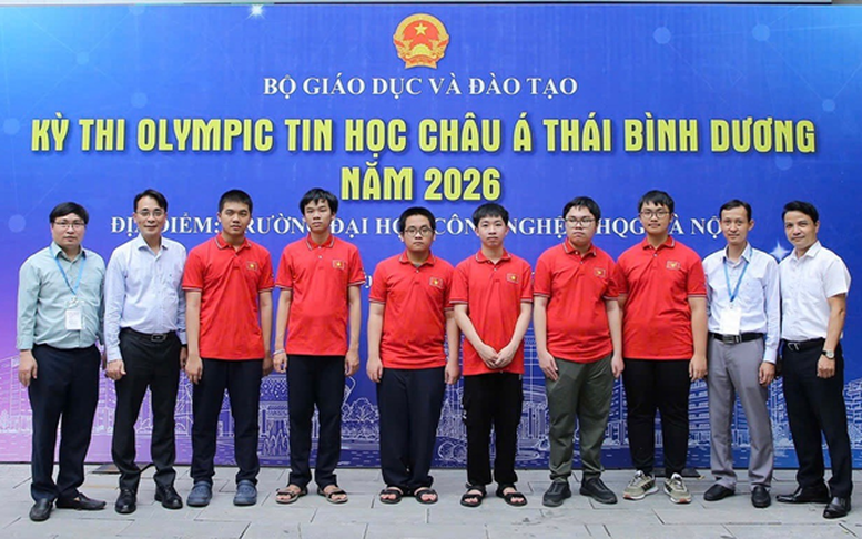 Việt Nam giành 2 HCV, 4 HCB tại Olympic Tin học châu Á - Thái Bình Dương 2026