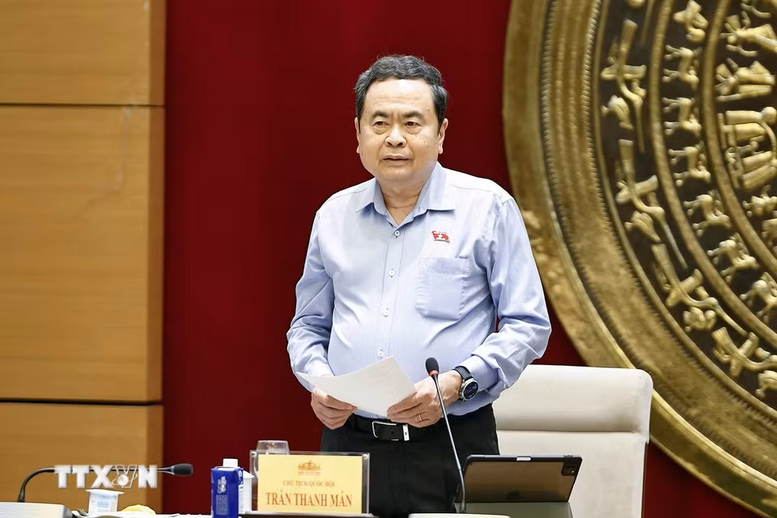 Chủ tịch Quốc hội Trần Thanh Mẫn: Tăng cường kỷ luật, kỷ cương trong hoạt động lập pháp- Ảnh 2.