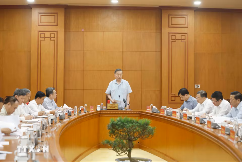 Tổng Bí thư, Chủ tịch nước Tô Lâm: Phát triển công nghiệp vật liệu theo hướng xanh, bền vững, tự chủ- Ảnh 1.