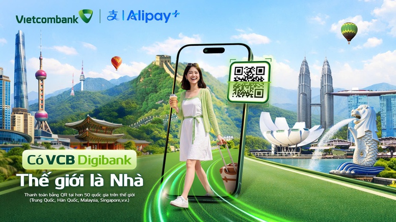 Vietcombank chính thức triển khai thanh toán QR xuyên biên giới tại hơn 50 quốc gia và vùng lãnh thổ- Ảnh 1.