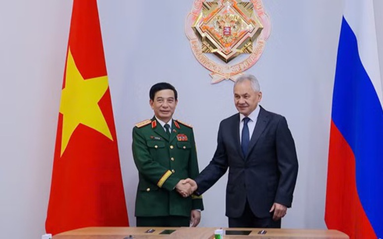 Đại tướng Phan Văn Giang hội kiến Thư ký Hội đồng An ninh Liên bang Nga