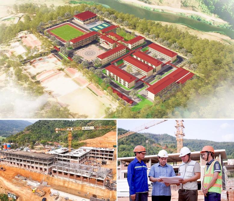 AMACCAO cùng lực lượng công an vượt núi hiểm gieo chữ nơi 'một tiếng gà gáy 3 nước cùng nghe'- Ảnh 7. AMACCAO cùng lực lượng công an vượt núi hiểm gieo chữ nơi 'một tiếng gà gáy 3 nước cùng nghe'- Ảnh 7.