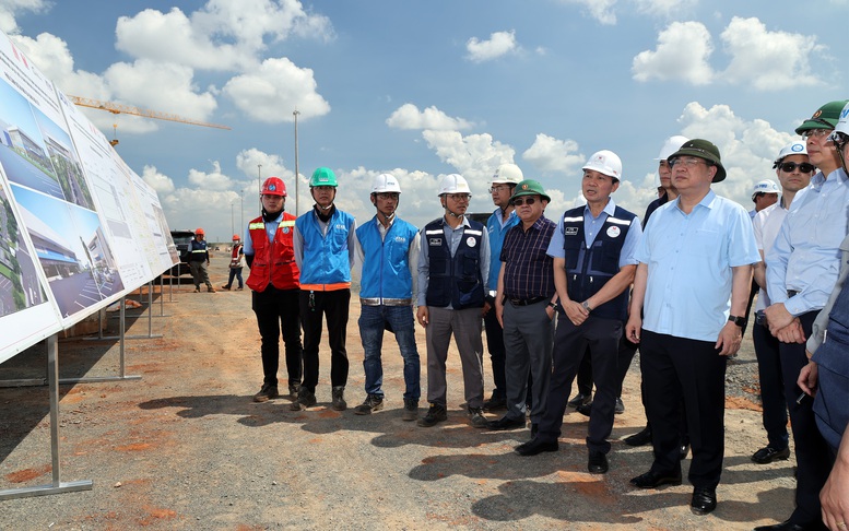 Phó Thủ tướng Thường trực Phạm Gia Túc kiểm tra tiến độ dự án sân bay Long Thành và cao tốc TPHCM-Long Thành-Dầu Giây- Ảnh 8.