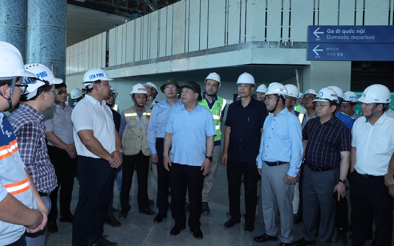 Phó Thủ tướng Thường trực Phạm Gia Túc kiểm tra tiến độ dự án sân bay Long Thành và cao tốc TPHCM-Long Thành-Dầu Giây- Ảnh 4.