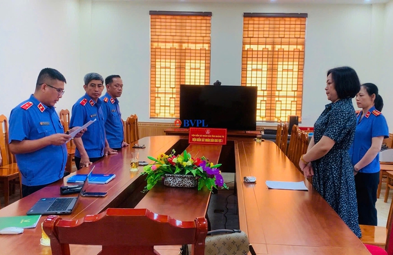 Khởi tố, bắt tạm giam cựu Chi cục trưởng Chi cục Thi hành án dân sự thành phố Đồng Hới- Ảnh 1.
