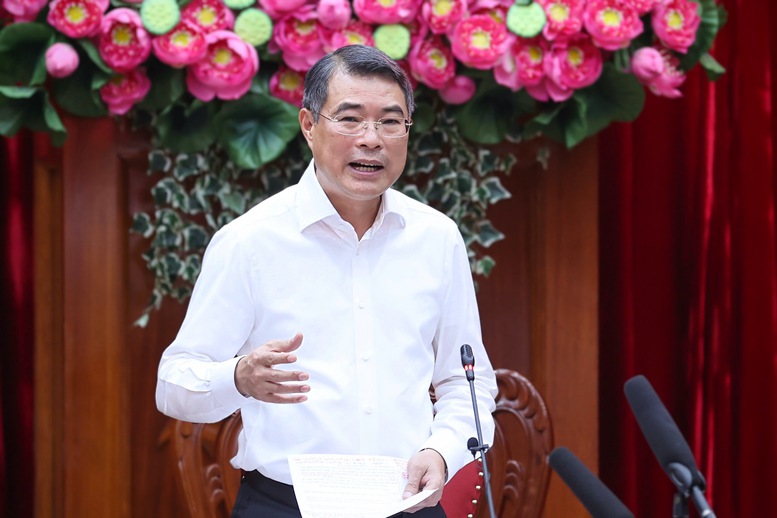 Thủ tướng Lê Minh Hưng làm việc với Ban Thường vụ Tỉnh ủy Vĩnh Long- Ảnh 1.
