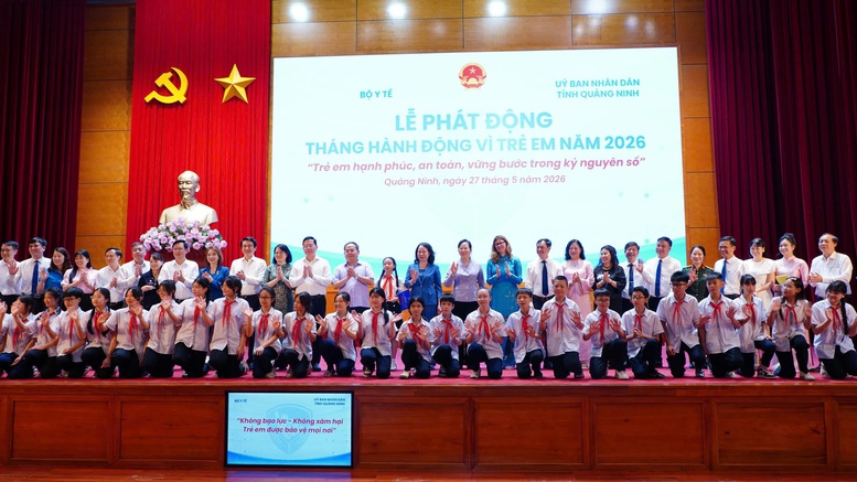 Để mọi trẻ em được lớn lên trong an toàn, hạnh phúc- Ảnh 1. Để mọi trẻ em được lớn lên trong an toàn, hạnh phúc- Ảnh 1.