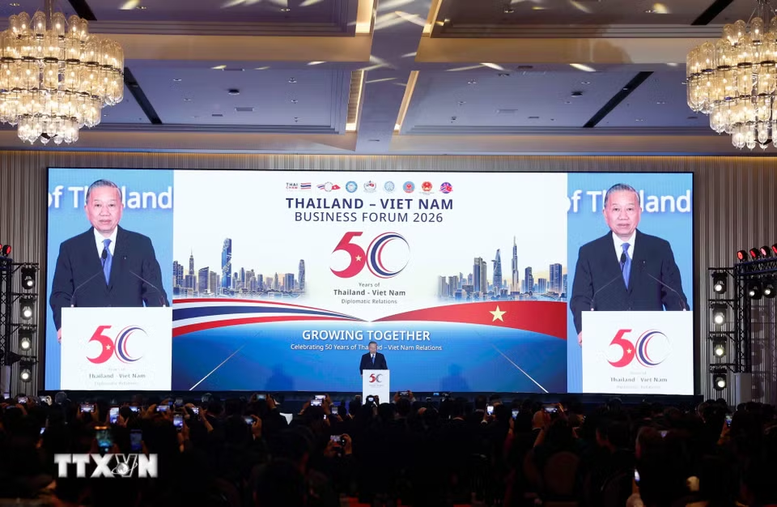 Tổng Bí thư, Chủ tịch nước Tô Lâm dự Diễn đàn doanh nghiệp Việt Nam - Thái Lan năm 2026- Ảnh 1.