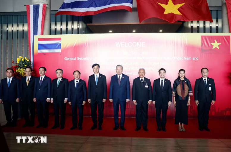 Tổng Bí thư, Chủ tịch nước Tô Lâm hội kiến Chủ tịch Quốc hội Thái Lan- Ảnh 3.