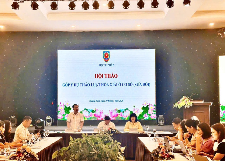 Hòa giải trực tuyến: Điểm mới trong dự thảo Luật Hòa giải ở cơ sở- Ảnh 3.