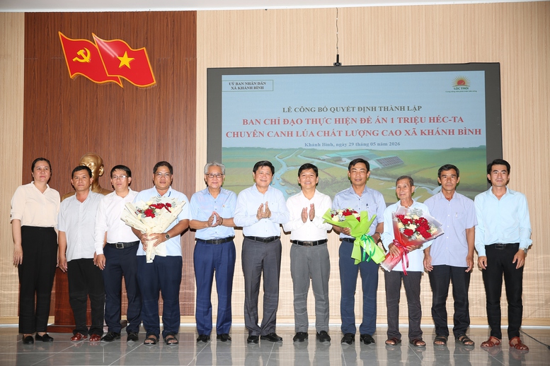 Lần đầu tiên ở ĐBSCL: Lập Ban Chỉ đạo cấp xã để dẫn dắt chuỗi lúa gạo- Ảnh 1.