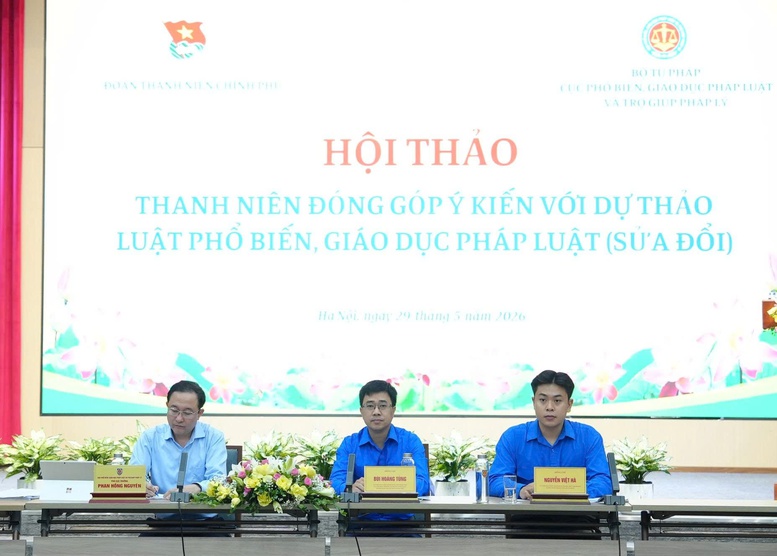 Phát huy vai trò thanh niên trong góp ý, xây dựng pháp luật- Ảnh 2.