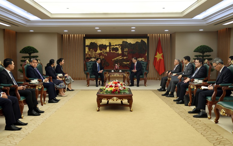 Phó Thủ tướng Thường trực Phạm Gia Túc tiếp Thứ trưởng Bộ Ngoại giao Lào Anouparb Vongnorkeo- Ảnh 3.
