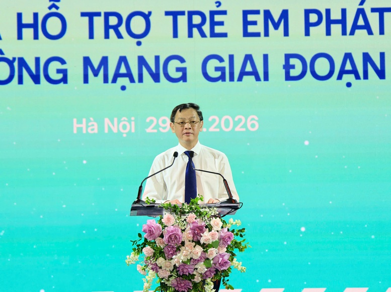 Ph&oacute; Thủ tướng Phạm Thị Thanh Tr&agrave;: Kh&ocirc;ng để trẻ em đối diện với tổn thương trong thế giới ảo- Ảnh 5.