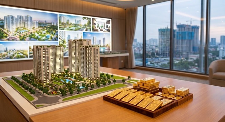 NHNN lưu ý chương trình giao dịch bất động sản bằng vàng- Ảnh 1. NHNN lưu ý chương trình giao dịch bất động sản bằng vàng- Ảnh 1.