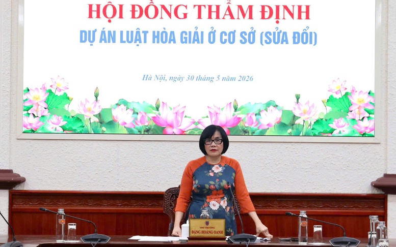 Bộ Tư pháp thẩm định dự án Luật Hòa giải ở cơ sở (sửa đổi)
