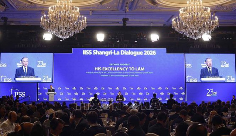 Bế mạc Đối thoại Shangri-La lần thứ 23: Dấu ấn Việt Nam và tiếng nói vì hòa bình, an ninh, phát triển- Ảnh 1.