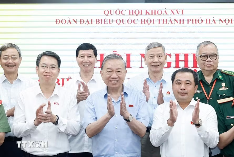Tổng Bí thư, Chủ tịch nước Tô Lâm: Mở ra cơ hội lớn để Hà Nội bứt phá, phát triển xứng tầm hơn- Ảnh 4.