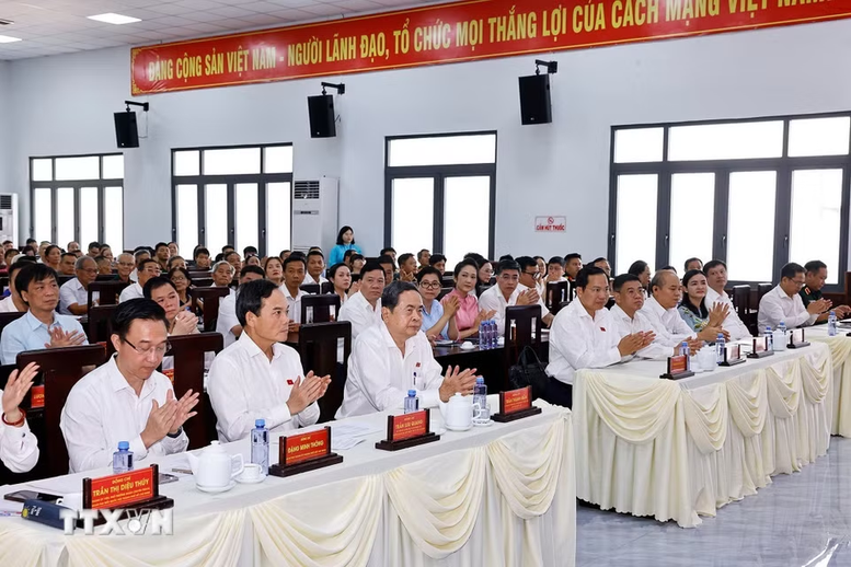 Chủ tịch Quốc hội Trần Thanh Mẫn: Sửa đổi toàn diện Luật Đất đai trong thời gian tới- Ảnh 1.