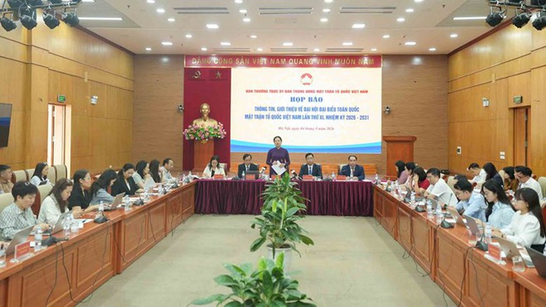 Đại hội đại biểu toàn quốc MTTQ Việt Nam: 'Đoàn kết - Dân chủ - Đổi mới - Sáng tạo - Phát triển'- Ảnh 1.