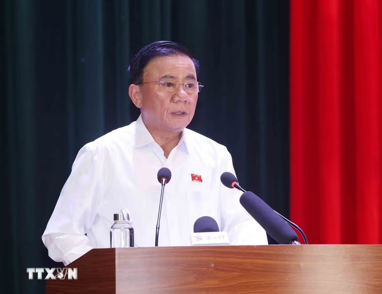 Thường trực Ban Bí thư Trần Cẩm Tú tiếp xúc cử tri tại Đà Nẵng- Ảnh 1.