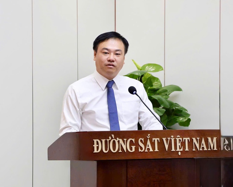 Ông Cầm Anh Tuấn giữ chức Phó Tổng Giám đốc Tổng công ty Đường sắt Việt Nam- Ảnh 2.