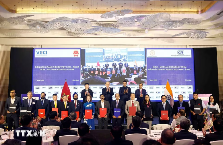 Tổng Bí thư, Chủ tịch nước Tô Lâm dự Diễn đàn doanh nghiệp Việt Nam - Ấn Độ- Ảnh 3.