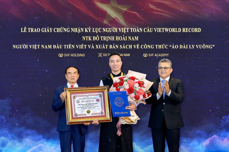 Áo Dài lập Kỷ lục Người Việt Toàn cầu: Khẳng định vị thế và sức sống áo dài Việt Nam - Ảnh 1.