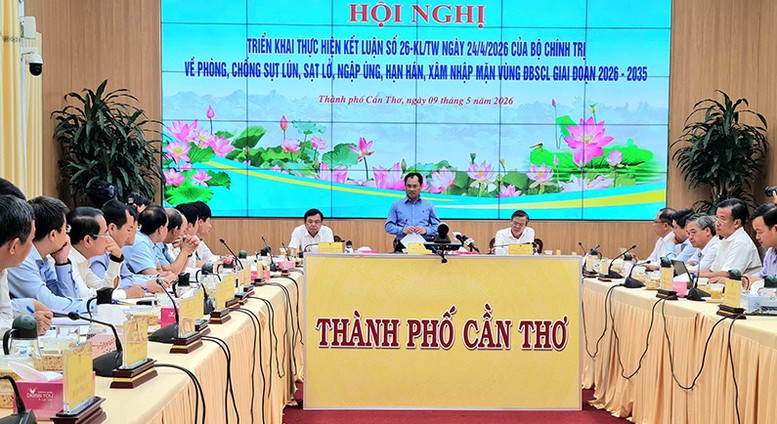 Đồng bằng sông Cửu Long triển khai 8 dự án hơn 32.000 tỷ đồng ứng phó sạt lở, hạn mặn- Ảnh 1.