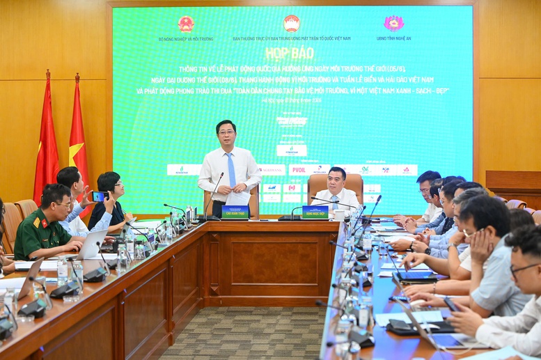 Phát động chuỗi sự kiện quốc gia hưởng ứng Ngày Môi trường và Đại dương thế giới- Ảnh 1.