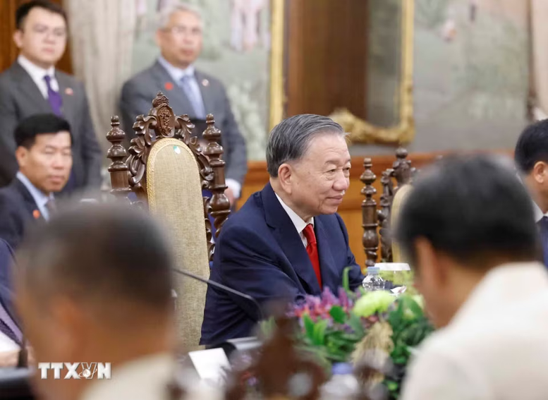Tổng Bí thư, Chủ tịch nước Tô Lâm hội đàm với Tổng thống Philippines Ferdinand Romualdez Marcos Jr- Ảnh 2.