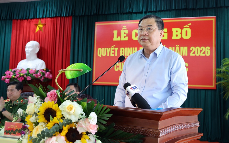 Phó Thủ tướng Thường trực Phạm Gia Túc dự lễ công bố Quyết định đặc xá năm 2026- Ảnh 1.