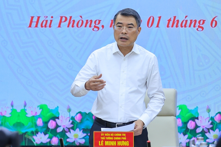 Thủ tướng Lê Minh Hưng: Hải Phòng phải đi đầu trong đổi mới mô hình tăng trưởng- Ảnh 5. Thủ tướng Lê Minh Hưng: Hải Phòng phải đi đầu trong đổi mới mô hình tăng trưởng- Ảnh 5.