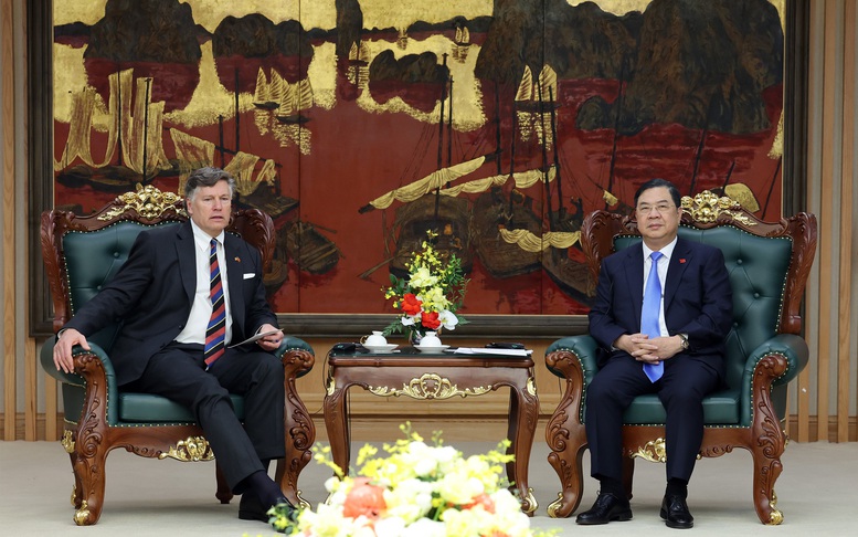 Phó Thủ tướng Thường trực Phạm Gia Túc tiếp Phó Ngoại trưởng Hoa Kỳ Christopher Landau- Ảnh 2.