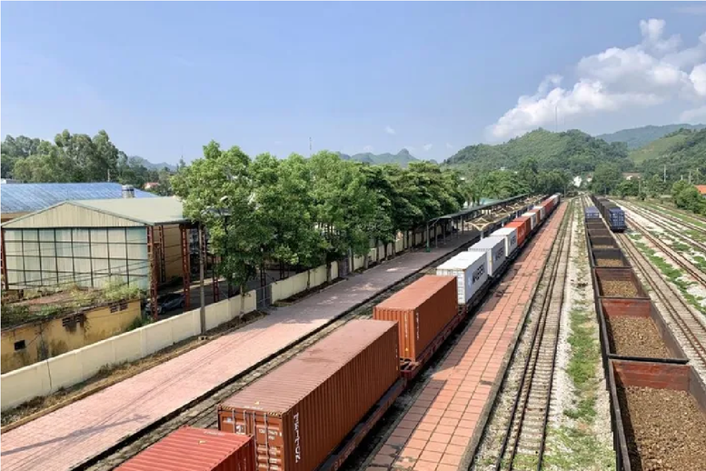 Đề xuất giảm giá cước vận chuyển hàng hóa liên vận qua ga Lào Cai- Ảnh 1.