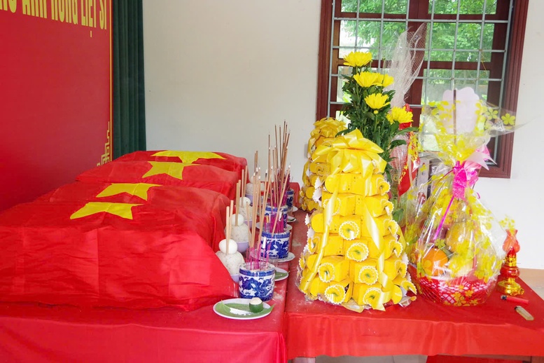 Phát hiện, quy tập 4 hài cốt liệt sĩ tại khu vực Thành cổ Quảng Trị- Ảnh 3.