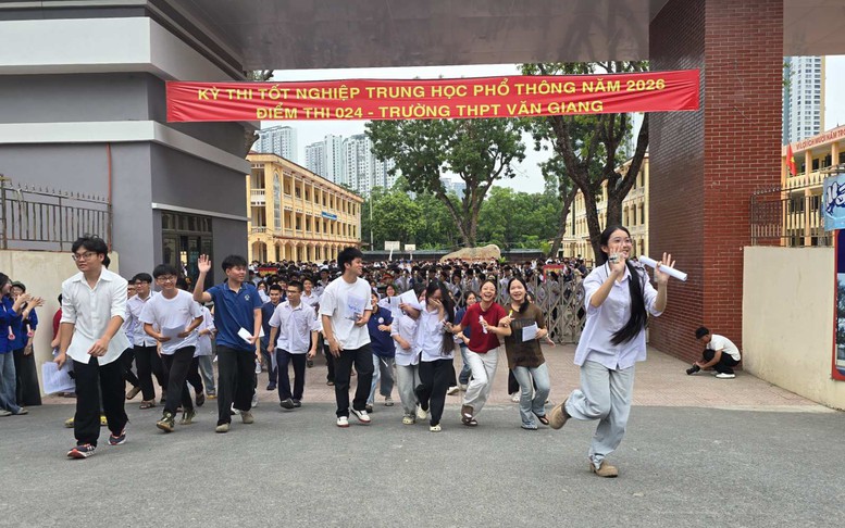 Thi tốt nghiệp THPT 2026: Nhiều thí sinh tự tin sau môn thi đầu tiên