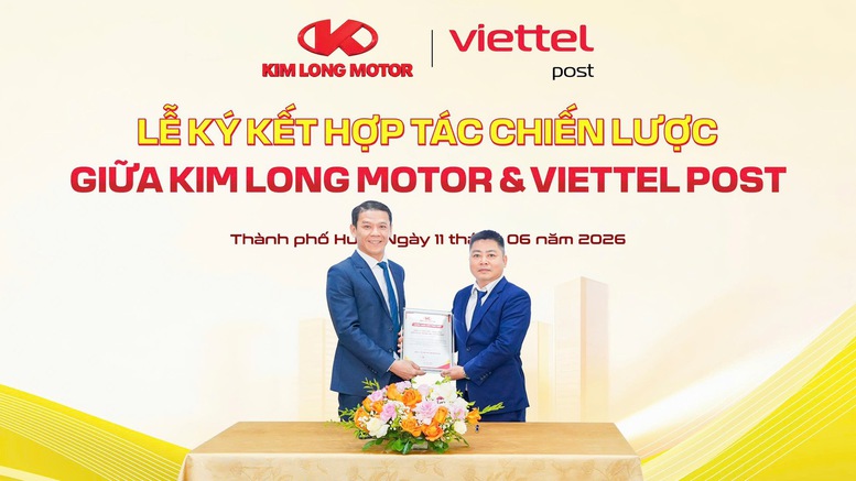KIM LONG MOTOR và VIETTEL POST hợp tác phát triển hệ sinh thái vận tải xanh, thông minh- Ảnh 2.