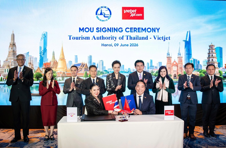 Vietjet và Tổng cục Du lịch Thái Lan hợp tác quảng bá du lịch đến du khách toàn cầu- Ảnh 2.